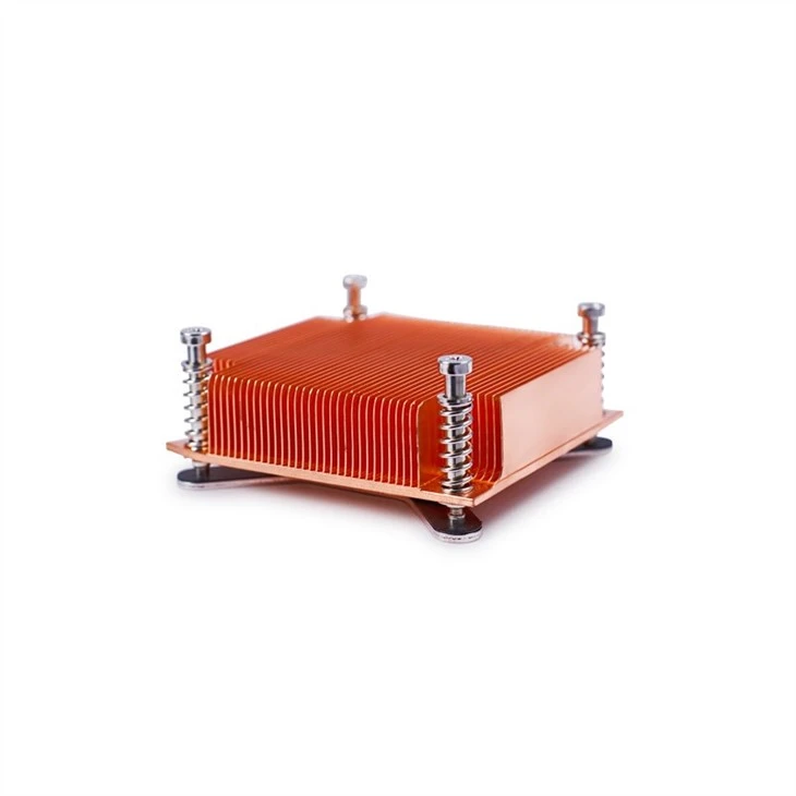 Aluminum/Copper Skiving Fin Heat Sink