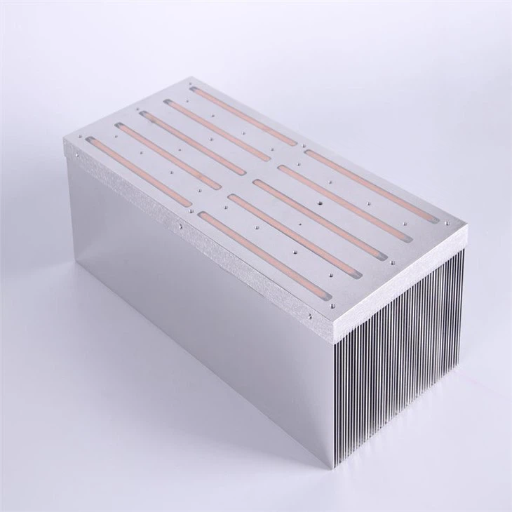 High Performance Aluminum Skiving Fin Heat Sink For Inverter