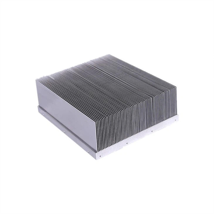 High Performance Aluminum Skiving Fin Heat Sink For Inverter