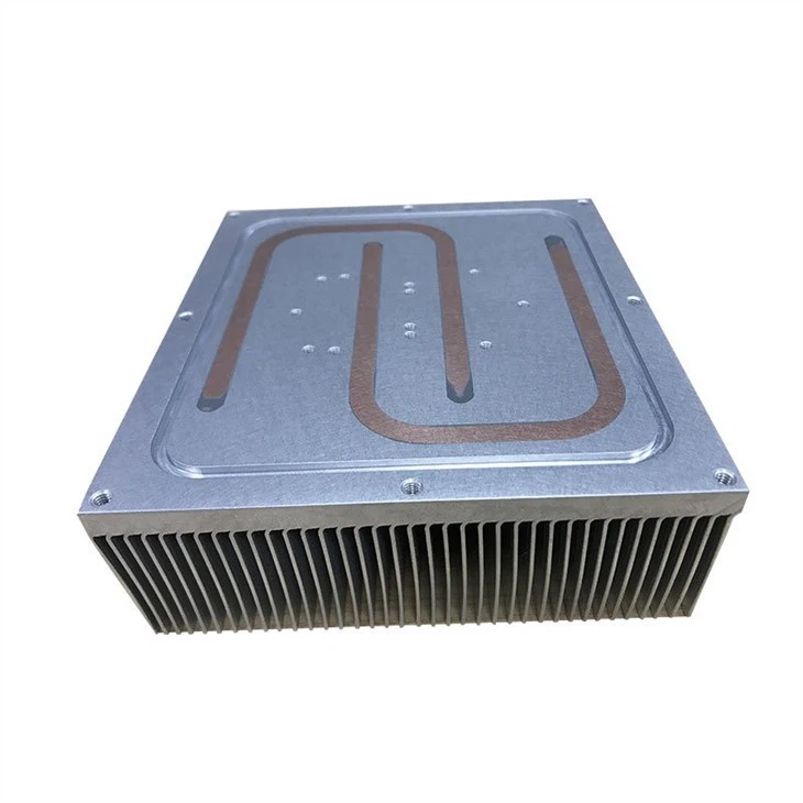 High Performance Aluminum Skiving Fin Heat Sink For Inverter